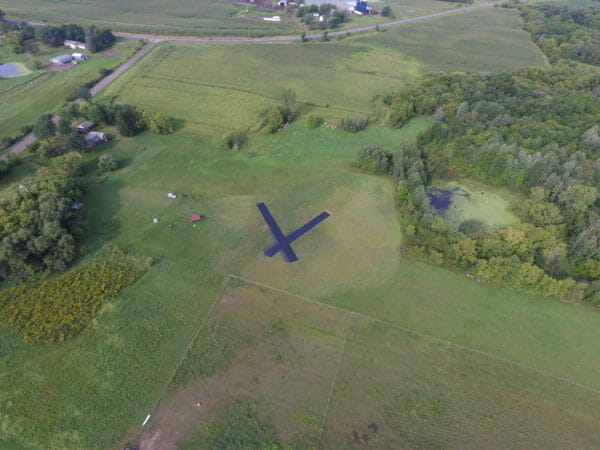 Photo of the new runways at the St.Croix Valley R/C Club Field.